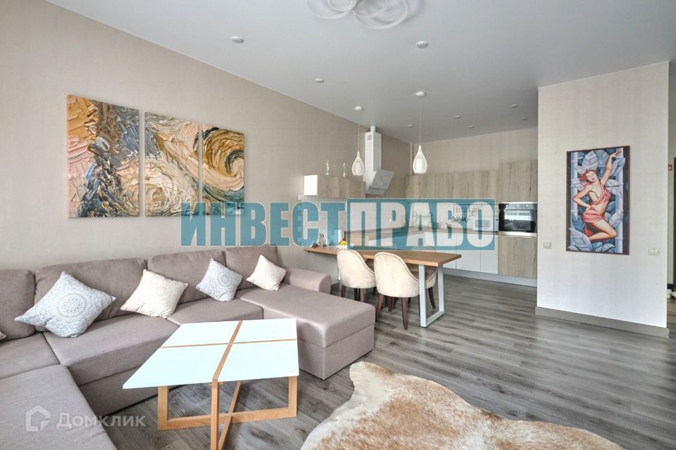 Продаётся 2-комнатная квартира, 55.5 м²