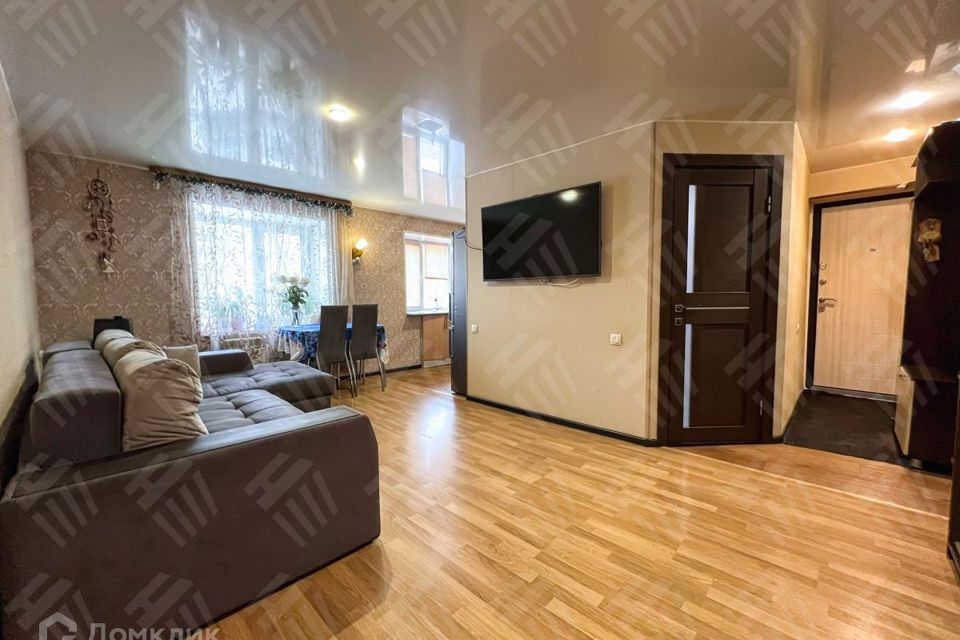 Продаётся 3-комнатная квартира, 58.7 м²