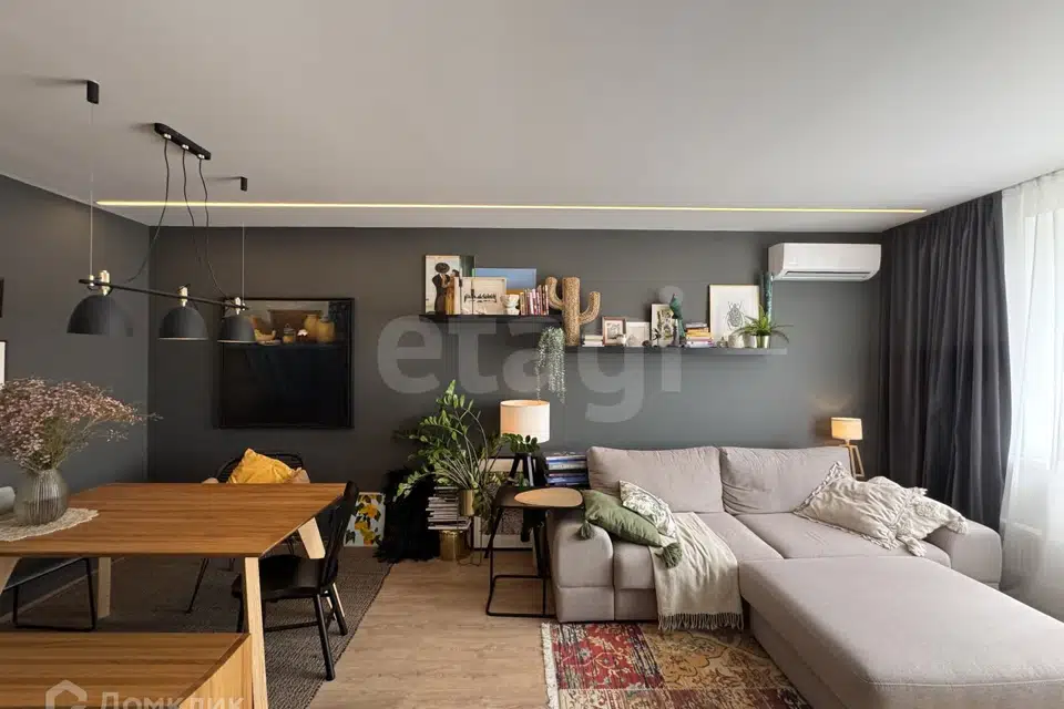 Продаётся 1-комнатная квартира, 51 м²