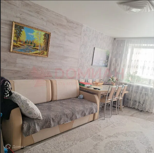 Продаётся 2-комнатная квартира, 49.5 м²