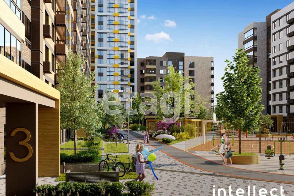 Продаётся 1-комнатная квартира, 42 м²