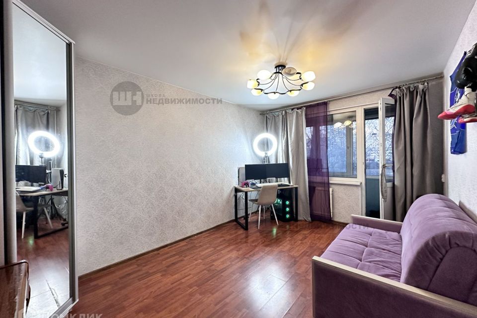 Продаётся 2-комнатная квартира, 45.5 м²