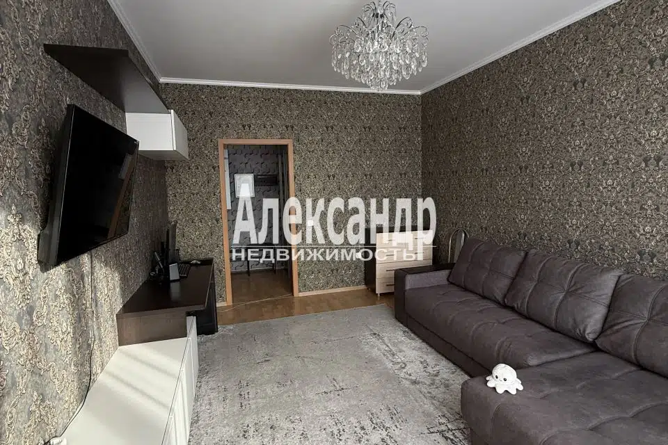 Продаётся 1-комнатная квартира, 40.7 м²