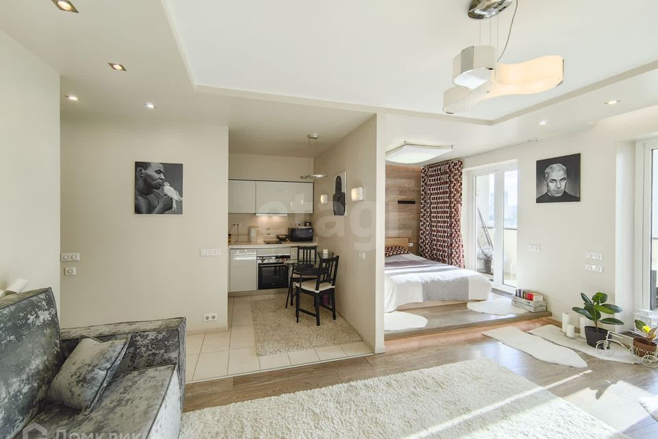 Продаётся 1-комнатная квартира, 42.5 м²