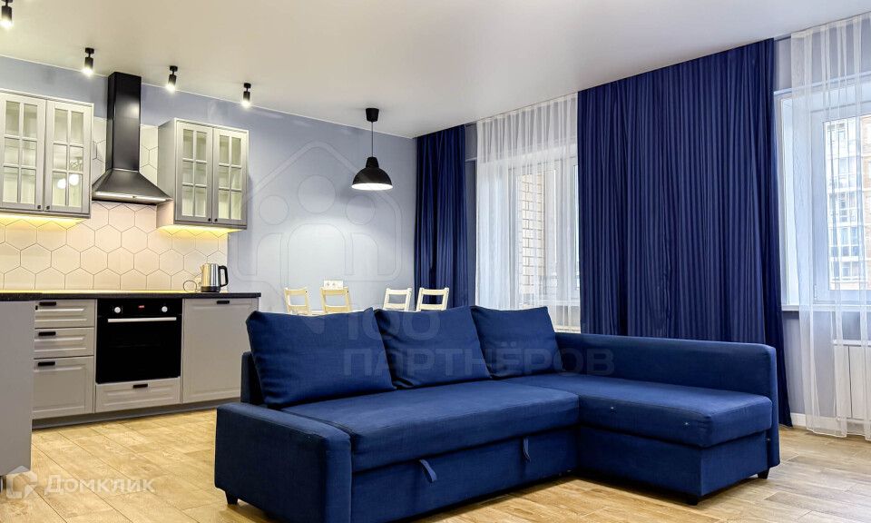 Сдаётся 3-комнатная квартира, 87 м²