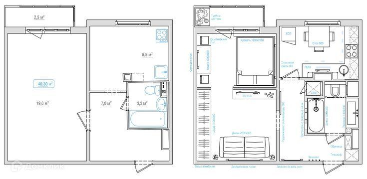 Продаётся 1-комнатная квартира, 33 м²