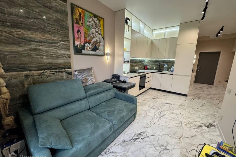 Продаётся 1-комнатная квартира, 45.3 м²