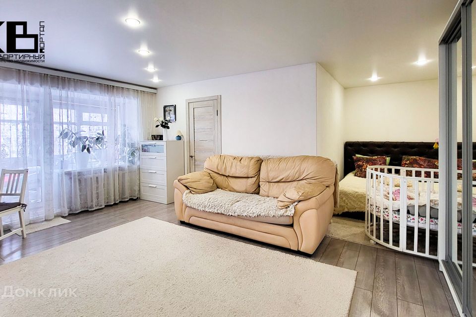 Продаётся 2-комнатная квартира, 43.9 м²