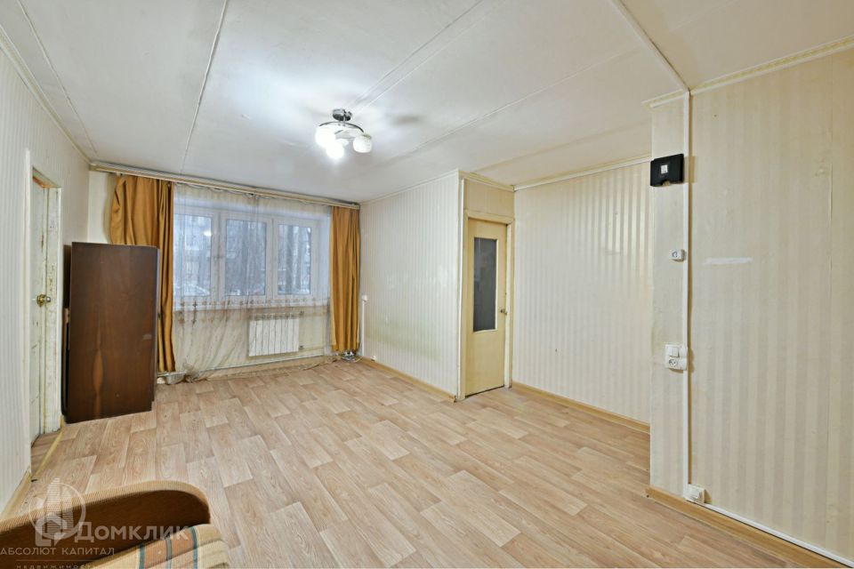 Продаётся 2-комнатная квартира, 43.3 м²