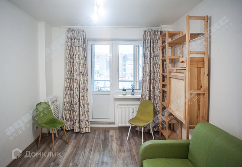 Продаётся 1-комнатная квартира, 33.6 м²