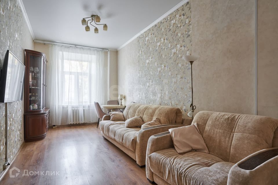 Продаётся 2-комнатная квартира, 54.9 м²