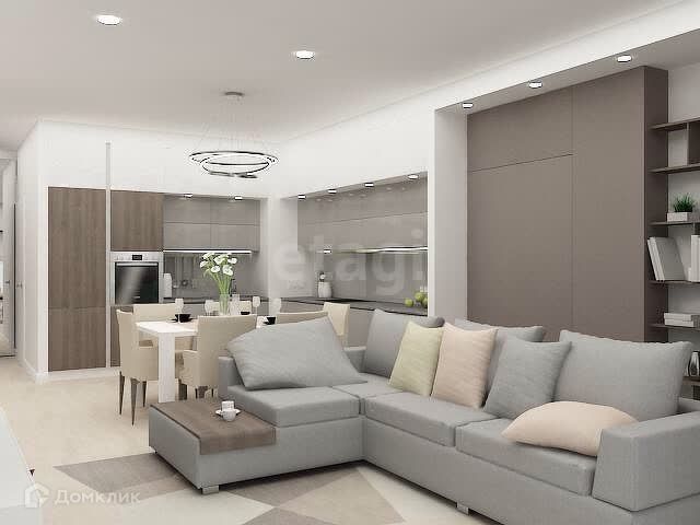 Продаётся 3-комнатная квартира, 85.9 м²