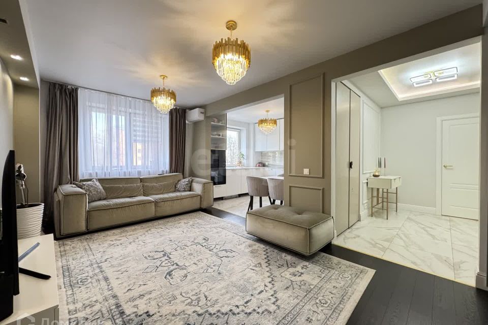 Продаётся 3-комнатная квартира, 85.2 м²