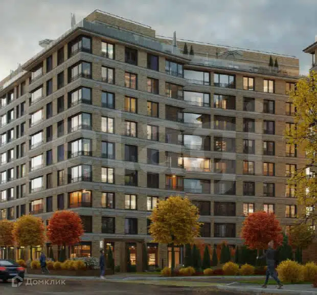 Продаётся 1-комнатная квартира, 48.52 м²
