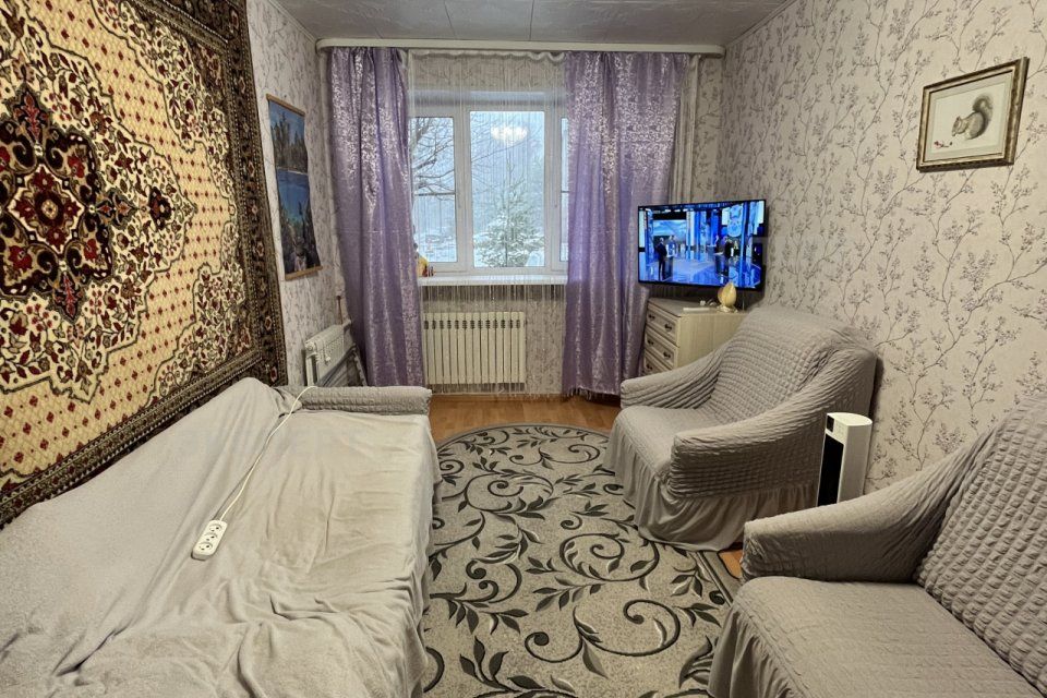 Продаётся 2-комнатная квартира, 41.3 м²