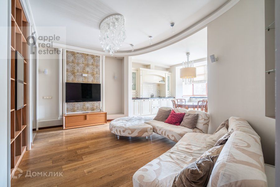 Сдаётся 3-комнатная квартира, 90 м²