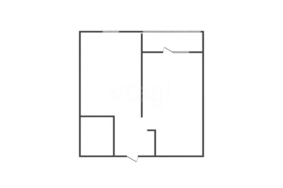 Продаётся 1-комнатная квартира, 37.8 м²