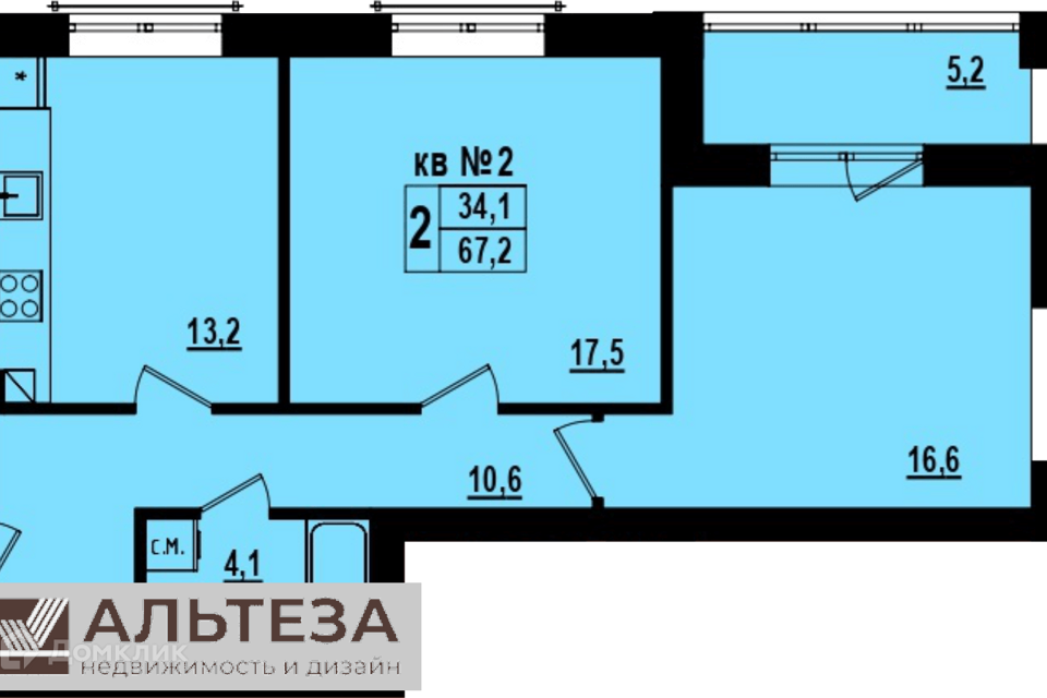 Купить 2 Комнатную Калининград
