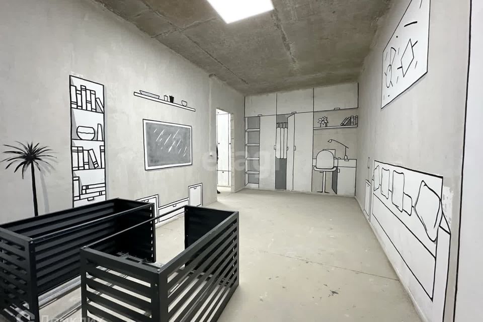 Продаётся 1-комнатная квартира, 44.08 м²