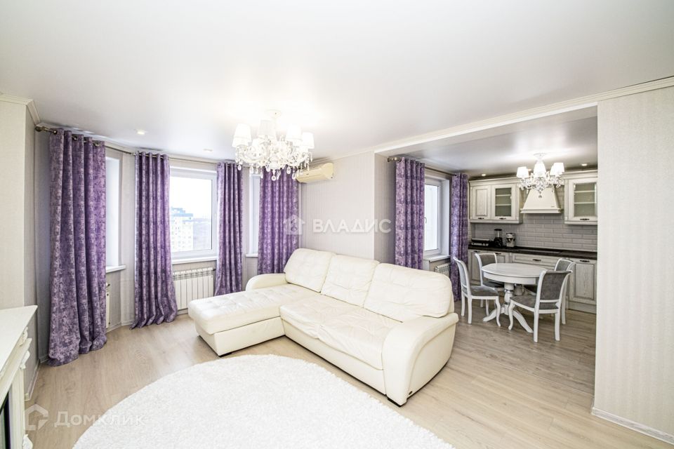 Продаётся 3-комнатная квартира, 78.6 м²