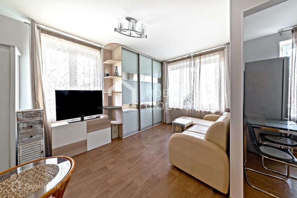 Продаётся 1-комнатная квартира, 31.5 м²
