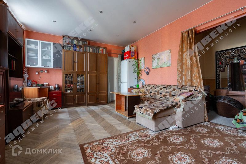 Продаётся комната в 3-комн. квартире, 31.3 м²