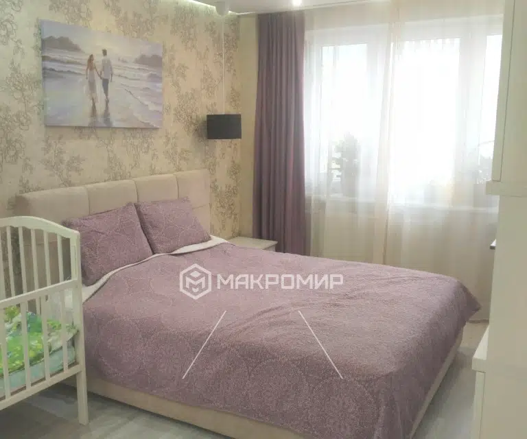 Продаётся 3-комнатная квартира, 59.6 м²