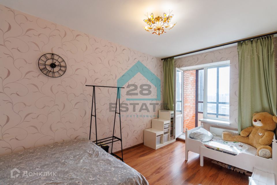 Продаётся 1-комнатная квартира, 38.3 м²