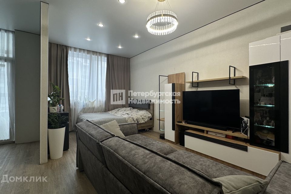 Продаётся 1-комнатная квартира, 38.6 м²