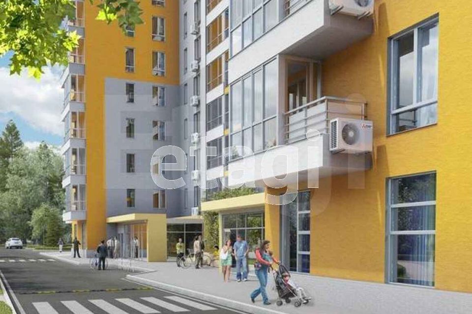 Продаётся 1-комнатная квартира, 37.1 м²