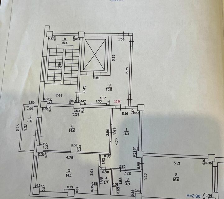Продаётся 2-комнатная квартира, 67 м²