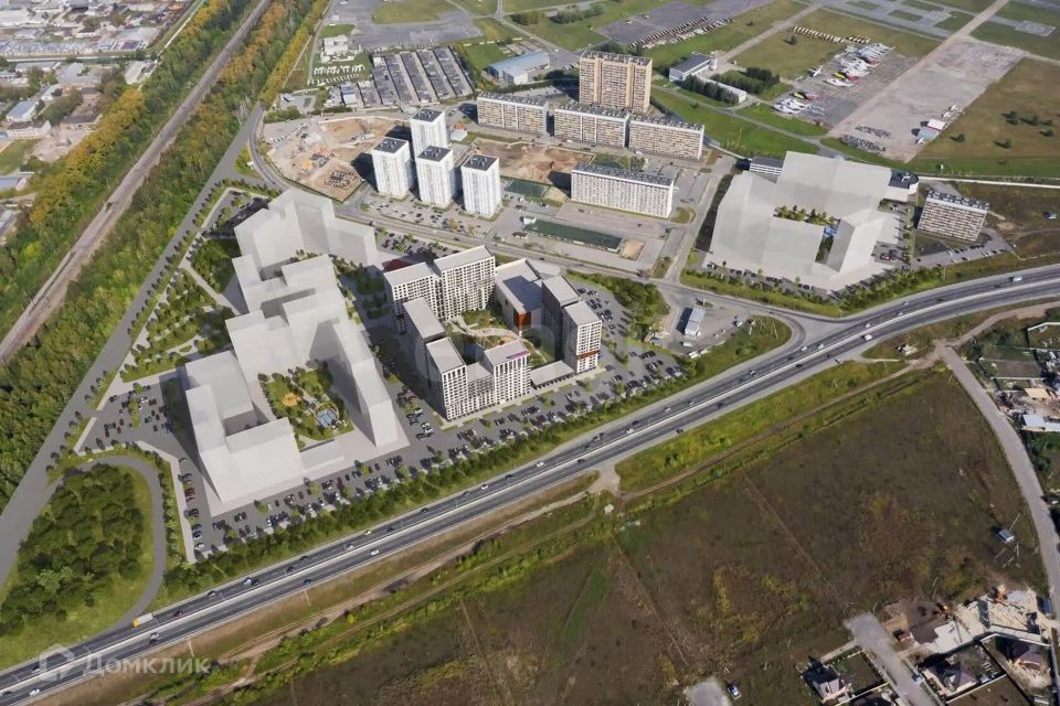 Продаётся 1-комнатная квартира, 41.9 м²