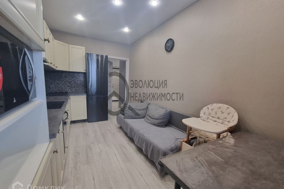 Продаётся 1-комнатная квартира, 41.6 м²