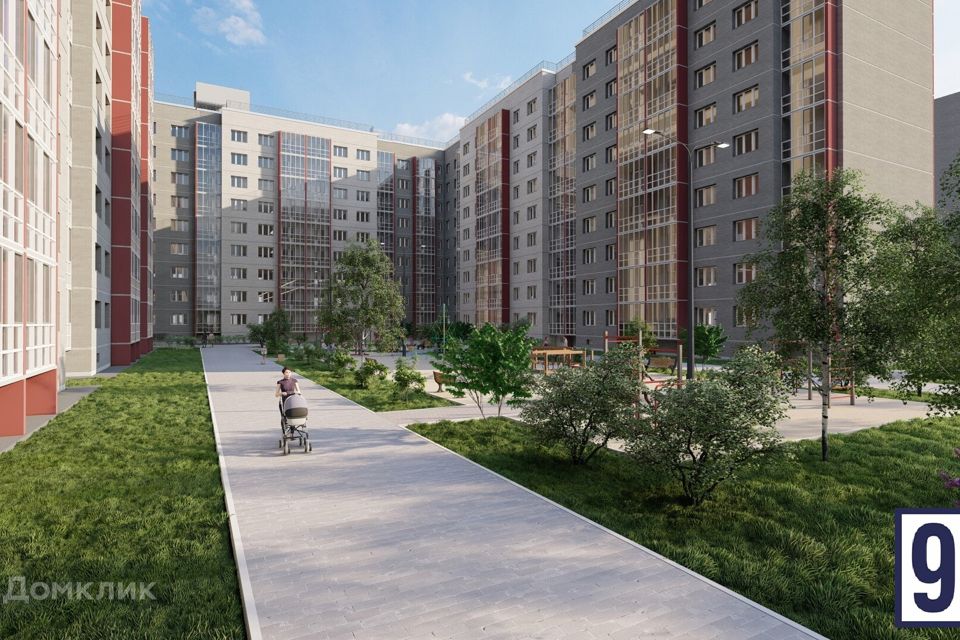 Продаётся 1-комнатная квартира, 35.58 м²