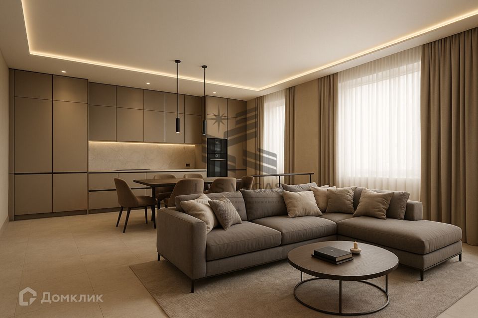 Сдаётся 3-комнатная квартира, 83 м²