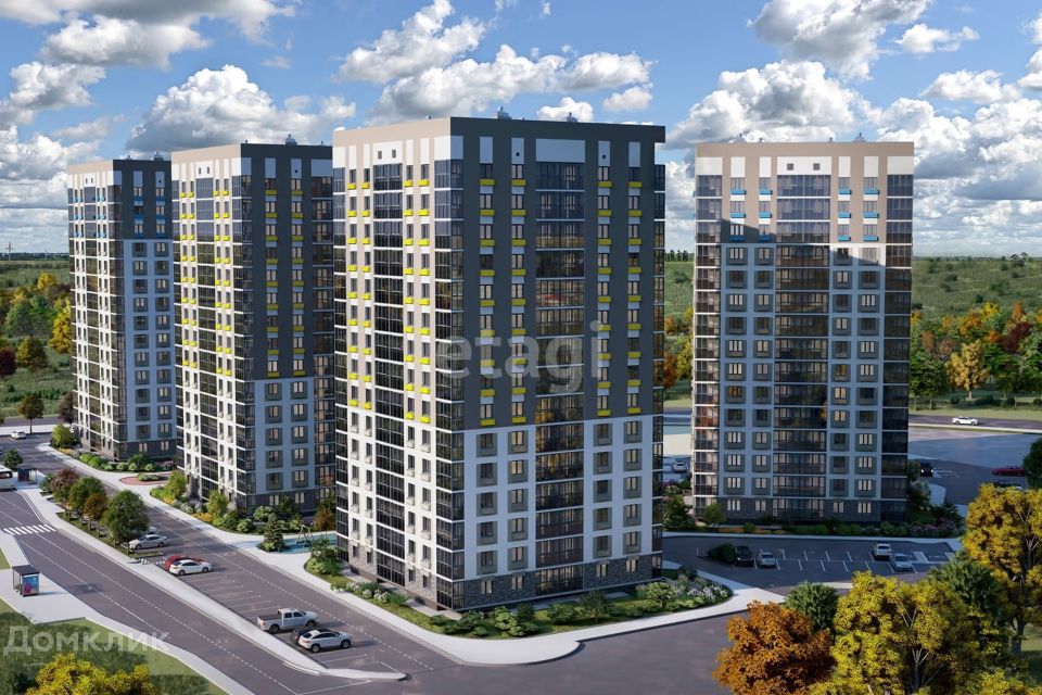 Продаётся 1-комнатная квартира, 40.6 м²