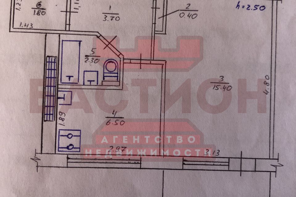 Продаётся 1-комнатная квартира, 30 м²