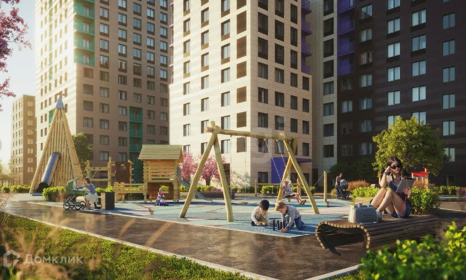 Продаётся 1-комнатная квартира, 41.9 м²