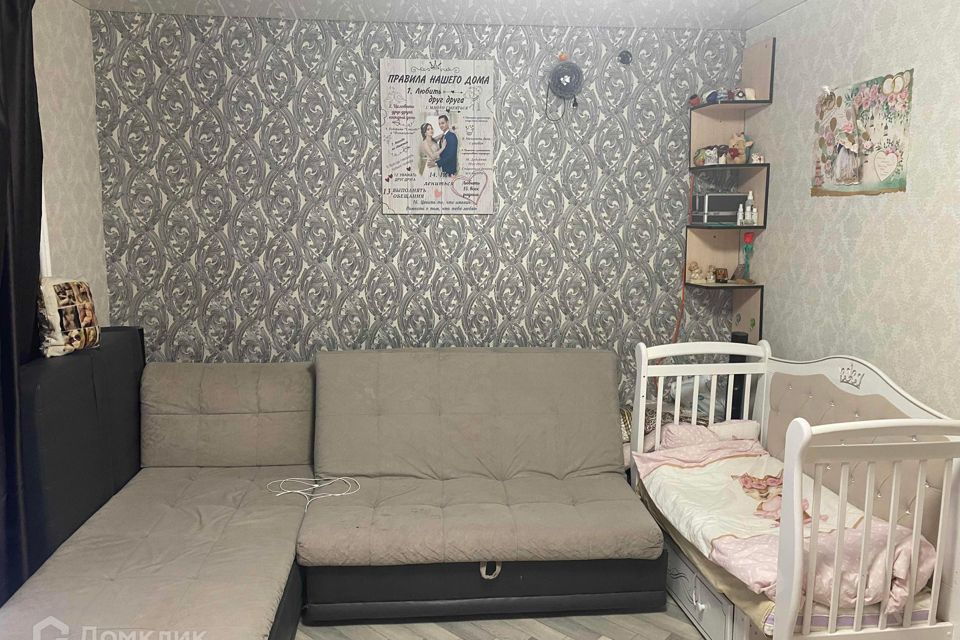 Продаётся 1-комнатная квартира, 36.6 м²
