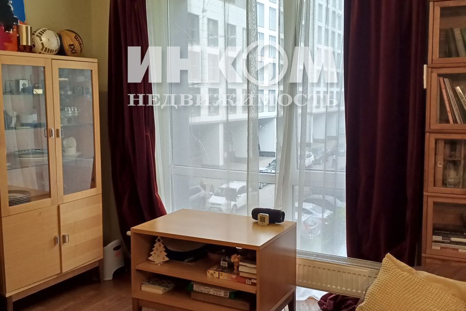 Продаётся 1-комнатная квартира, 38.6 м²