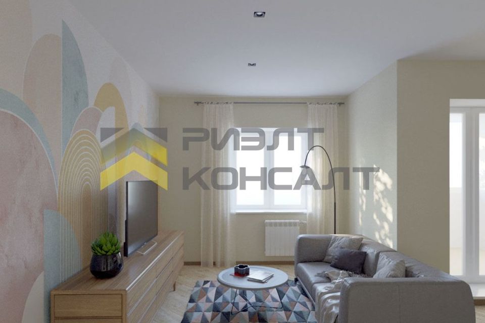 Продаётся 2-комнатная квартира, 57.4 м²