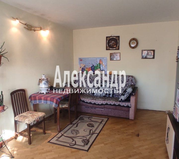 Продаётся 2-комнатная квартира, 44.7 м²