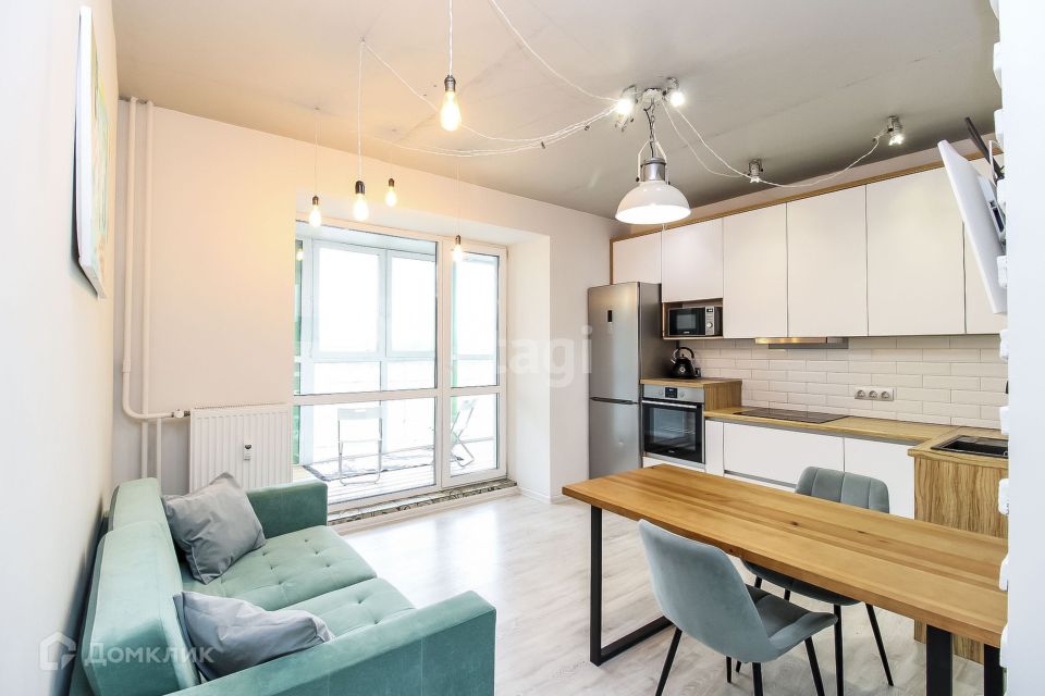 Продаётся 1-комнатная квартира, 40.6 м²