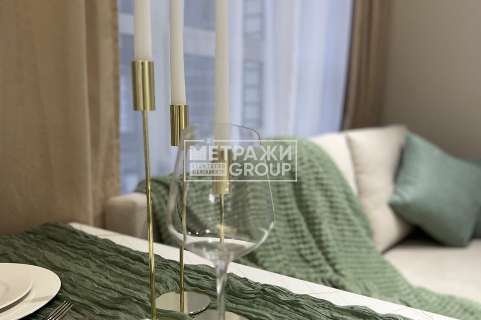 Продаётся 1-комнатная квартира, 46.5 м²