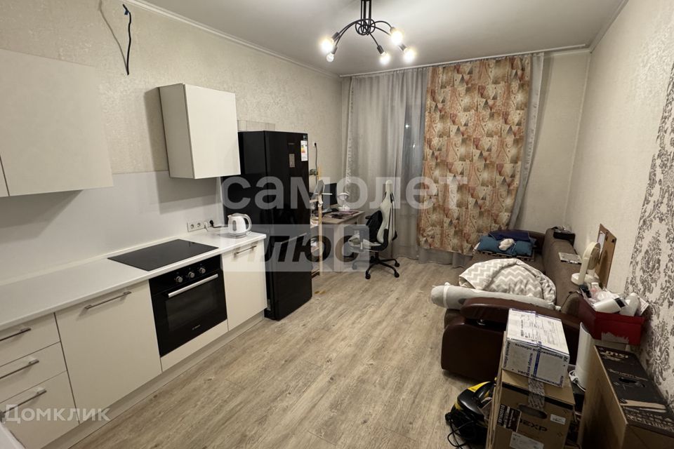Продаётся 1-комнатная квартира, 39.8 м²