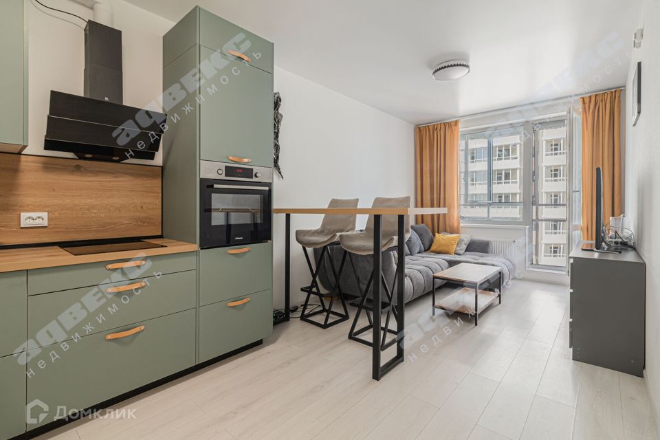 Продаётся 1-комнатная квартира, 47.6 м²
