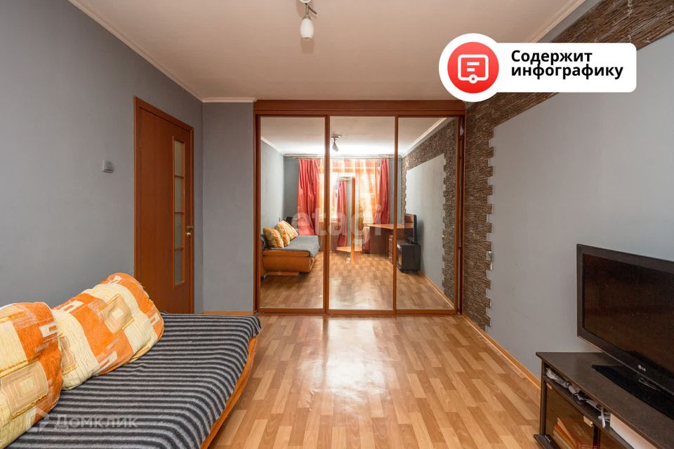 Продаётся 3-комнатная квартира, 57.8 м²