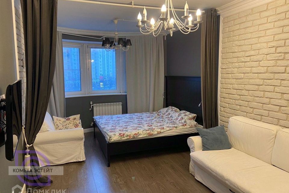 Продаётся 1-комнатная квартира, 41.4 м²