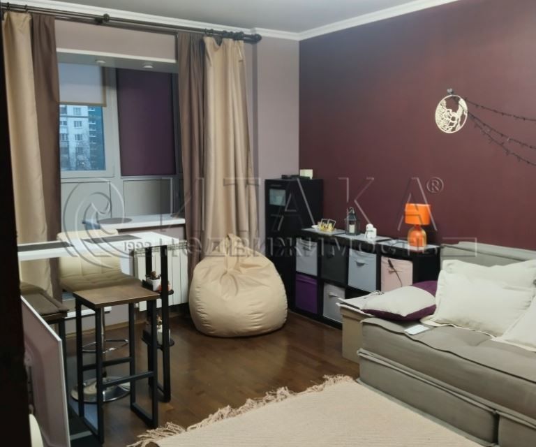 Продаётся 1-комнатная квартира, 39 м²