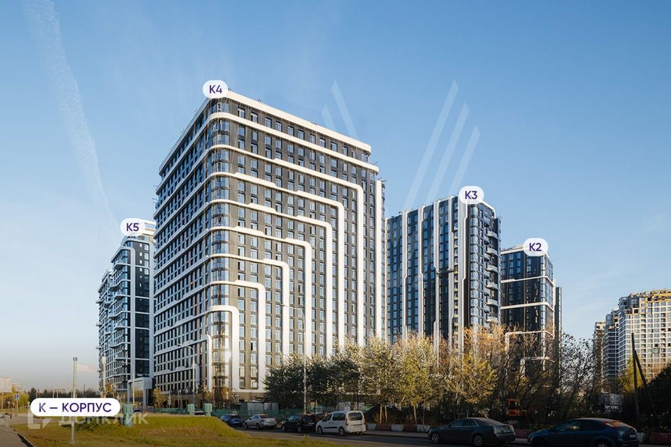 Продаётся 2-комнатная квартира, 58.4 м²